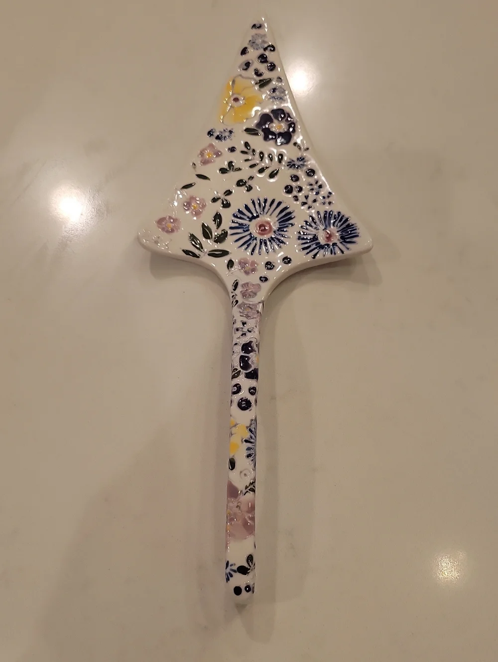 Rare Anthropologie Dorotea Ceramic Stoneware Spatula